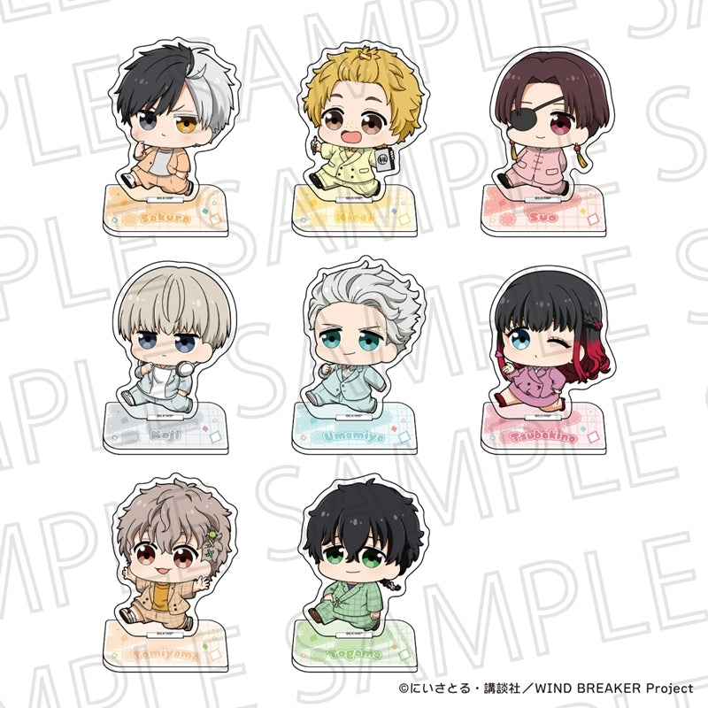 (Goods - Acrylic Stand) WIND BREAKER Puchiteku Acrylic Stand Hayato Suo
