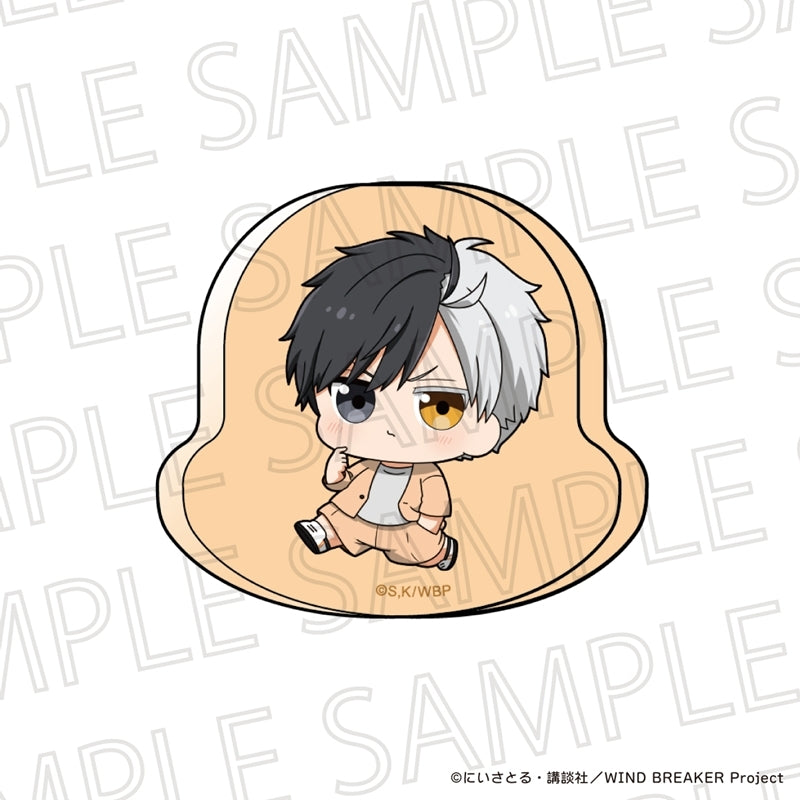 (Goods - Ornament) WIND BREAKER Puchiteku Yurayura Acrylic Block Haruka Sakura