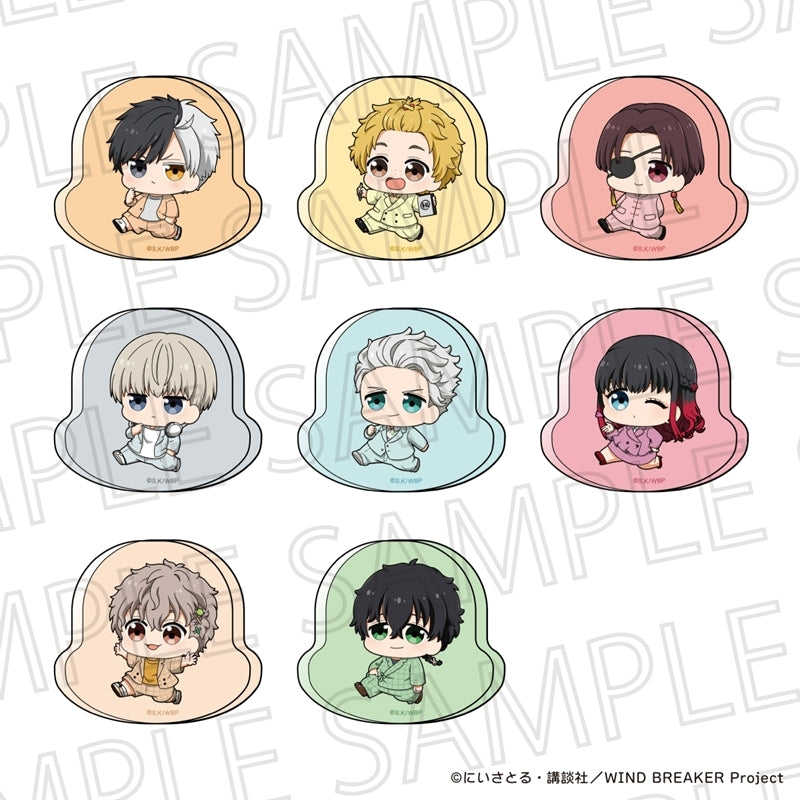 (Goods - Ornament) WIND BREAKER Puchiteku Yurayura Acrylic Block Haruka Sakura