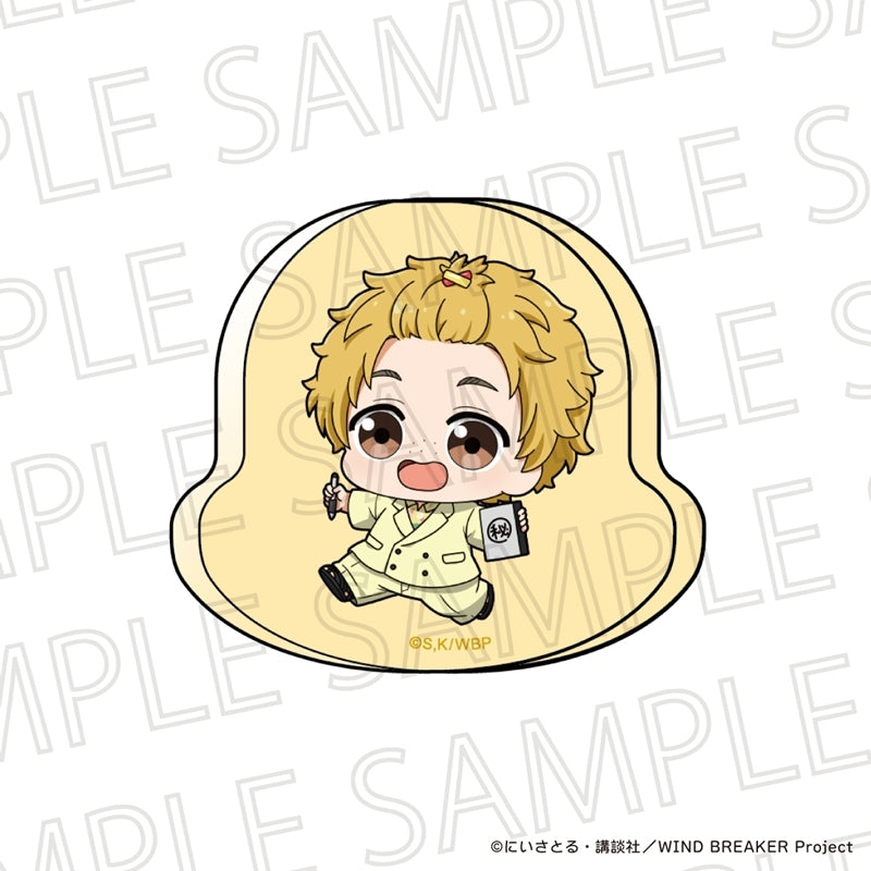(Goods - Ornament) WIND BREAKER Puchiteku Yurayura Acrylic Block Akihiko Nirei