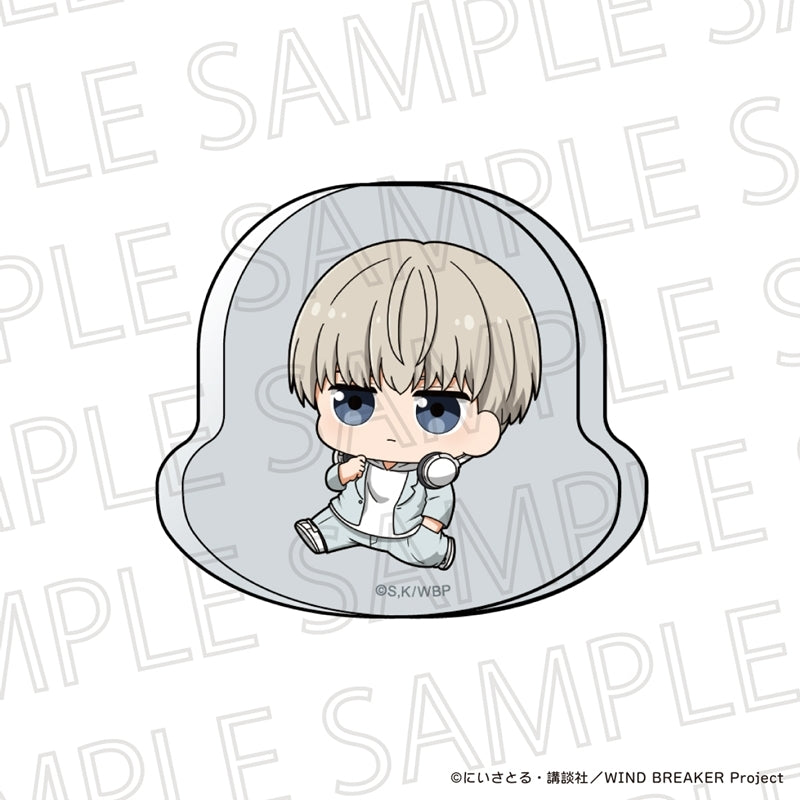 (Goods - Ornament) WIND BREAKER Puchiteku Yurayura Acrylic Block Ren Kaji
