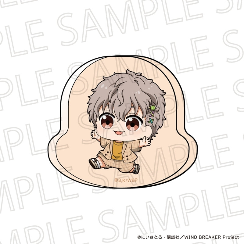 (Goods - Ornament) WIND BREAKER Puchiteku Yurayura Acrylic Block Choji Tomiyama