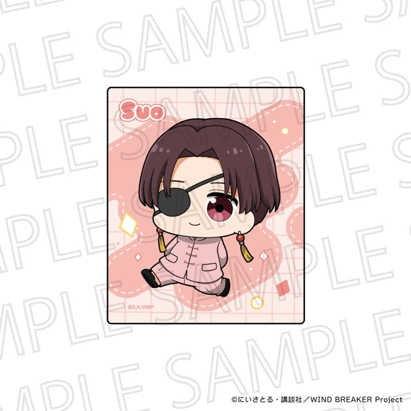 (Goods - Sticker) WIND BREAKER Puchiteku Square Cut Sticker Hayato Suo