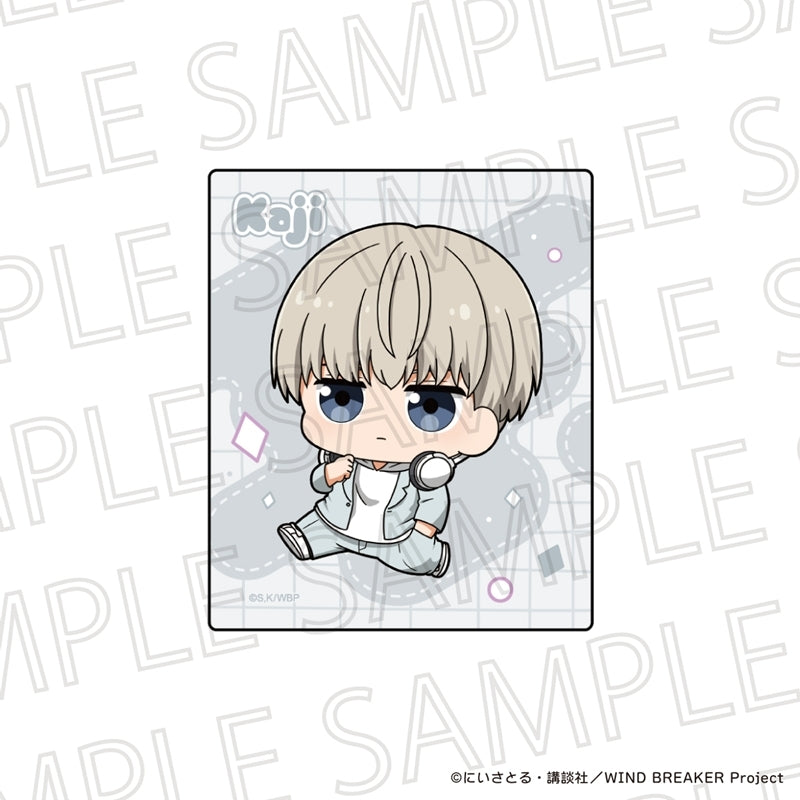(Goods - Sticker) WIND BREAKER Puchiteku Square Cut Sticker Ren Kaji