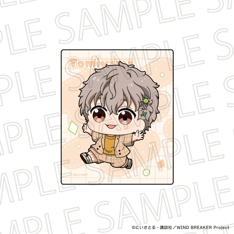 (Goods - Sticker) WIND BREAKER Puchiteku Square Cut Sticker Choji Tomiyama