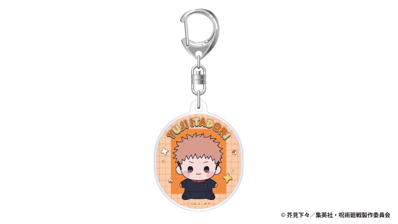 (Goods - Keychain) Anime "Jujutsu Kaisen" 5th Anniv. Mocchibi Acrylic Keychain Yuji Itadori