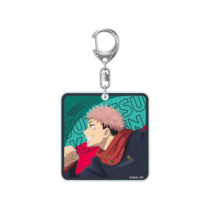 (Goods - Keychain) Anime "Jujutsu Kaisen" 5th Anniversary Visual Vol. 1 Acrylic Keychain Yuji Itadori