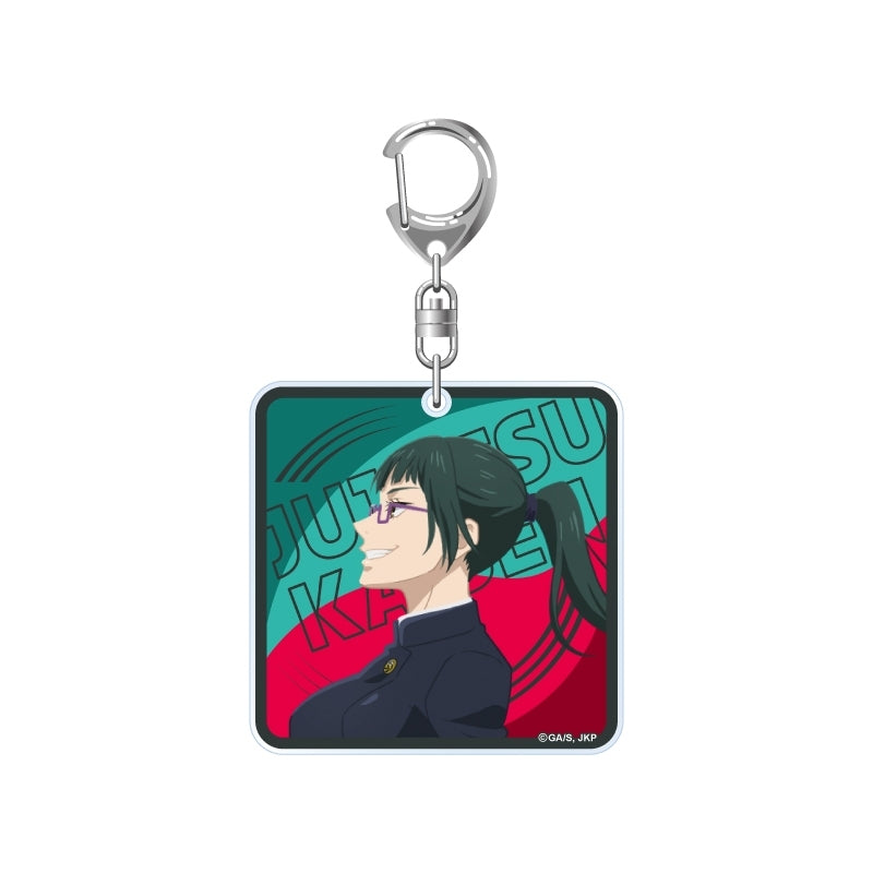 (Goods - Keychain) Anime "Jujutsu Kaisen" 5th Anniversary Visual Vol. 1 Acrylic Keychain Maki Zenin