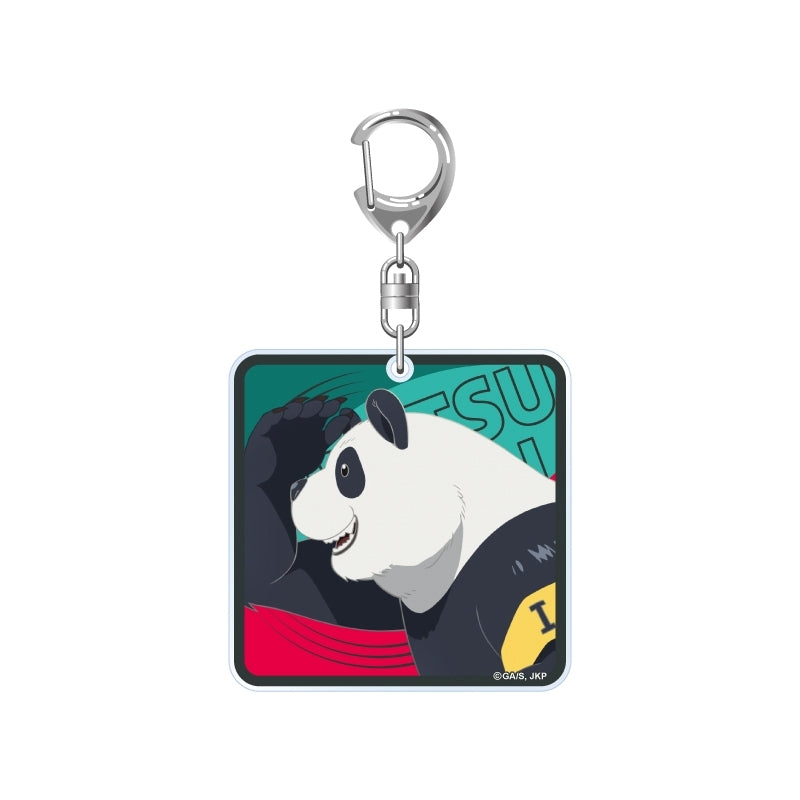 (Goods - Keychain) Anime "Jujutsu Kaisen" 5th Anniversary Visual Vol. 1 Acrylic Keychain Panda