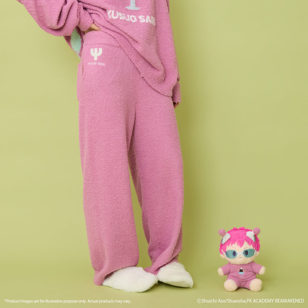 (Goods - Loungewear) Anime The Disastrous Life of Saiki K. Kusuo Saiki Loungewear Long Pants (Ladies')