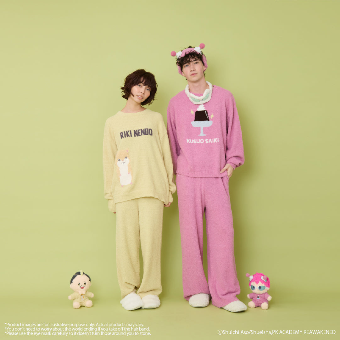 (Goods - Loungewear) Anime The Disastrous Life of Saiki K. Kusuo Saiki Loungewear Long Pants (Men's)