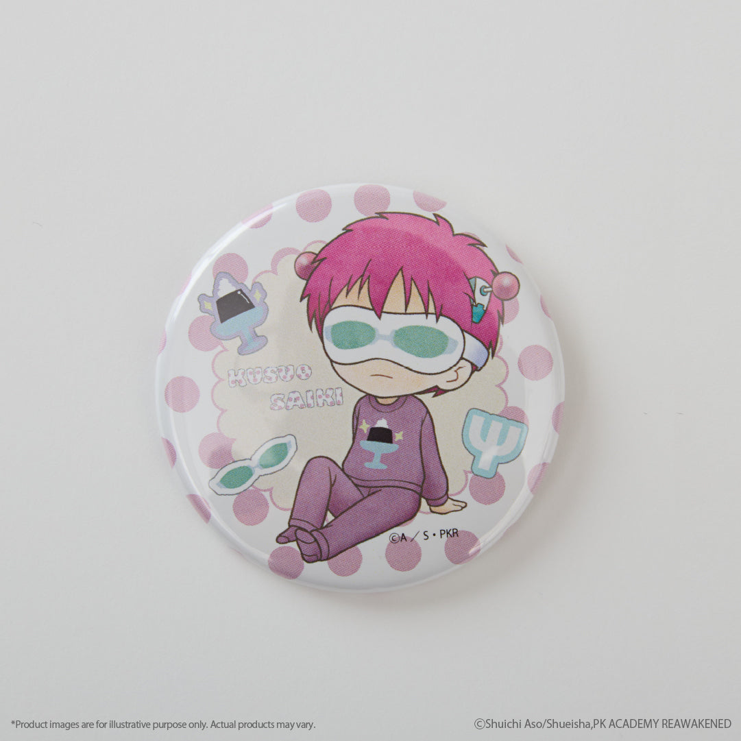 (Goods - Badge) Anime The Disastrous Life of Saiki K. Badge Set
