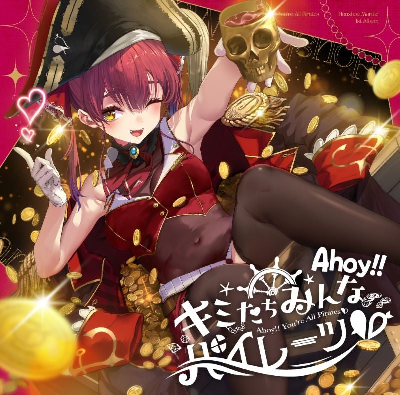 (Music) Houshou Marine/Ahoy!! You're All Pirates♡ [Regular Edition]