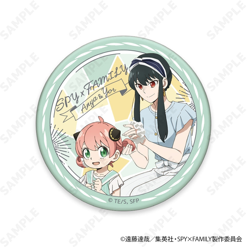 (1BOX=8)(Goods - Badge) TV Anime SPY x FAMILY Trading Button Badge [Summer Outing]