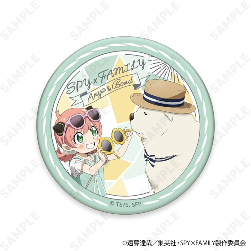 (1BOX=8)(Goods - Badge) TV Anime SPY x FAMILY Trading Button Badge [Summer Outing]