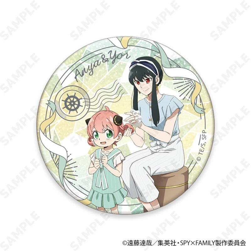 (1BOX=8)(Goods - Badge) TV Anime SPY x FAMILY Trading Button Badge [Summer Outing]