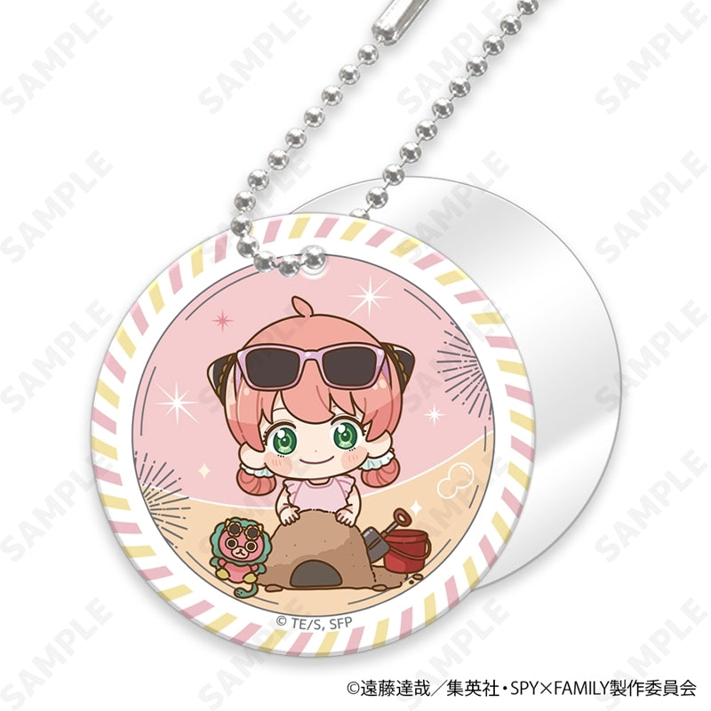 (1BOX=6)(Goods - Mirror) TV Anime SPY x FAMILY Trading Sliding Mirror Chibi ver. [Summer Outing]