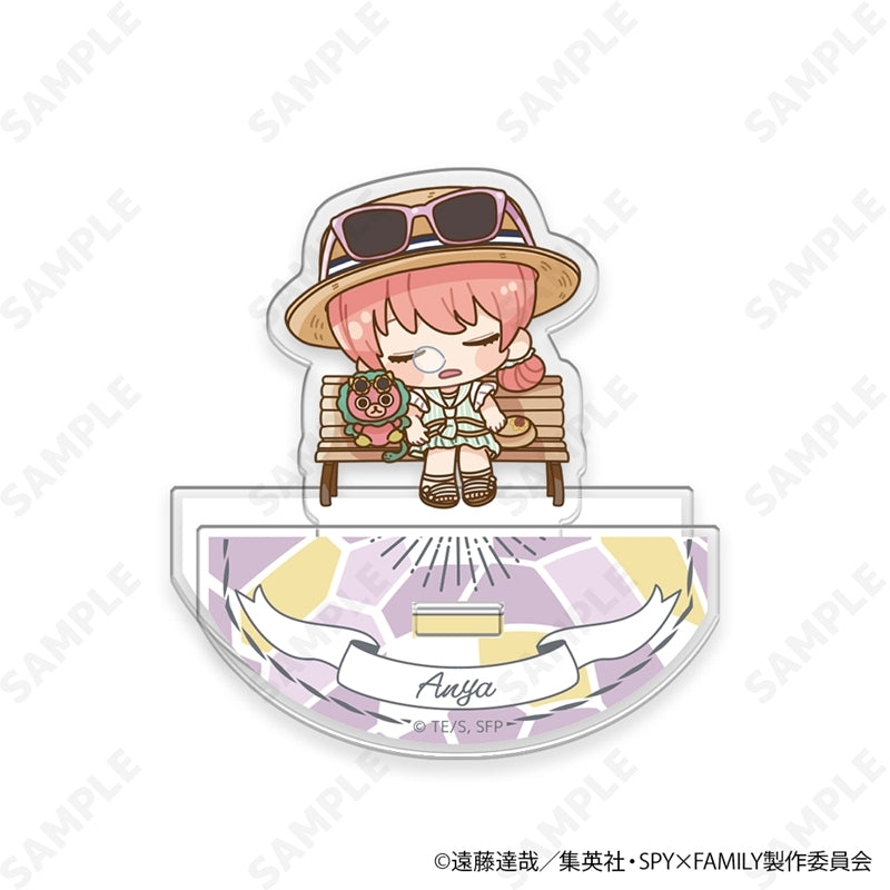 (Goods - Acrylic Stand) TV Anime SPY x FAMILY Yuratsun Acrylic Stand Chibi ver. 4. Walking Home [Summer Outing]