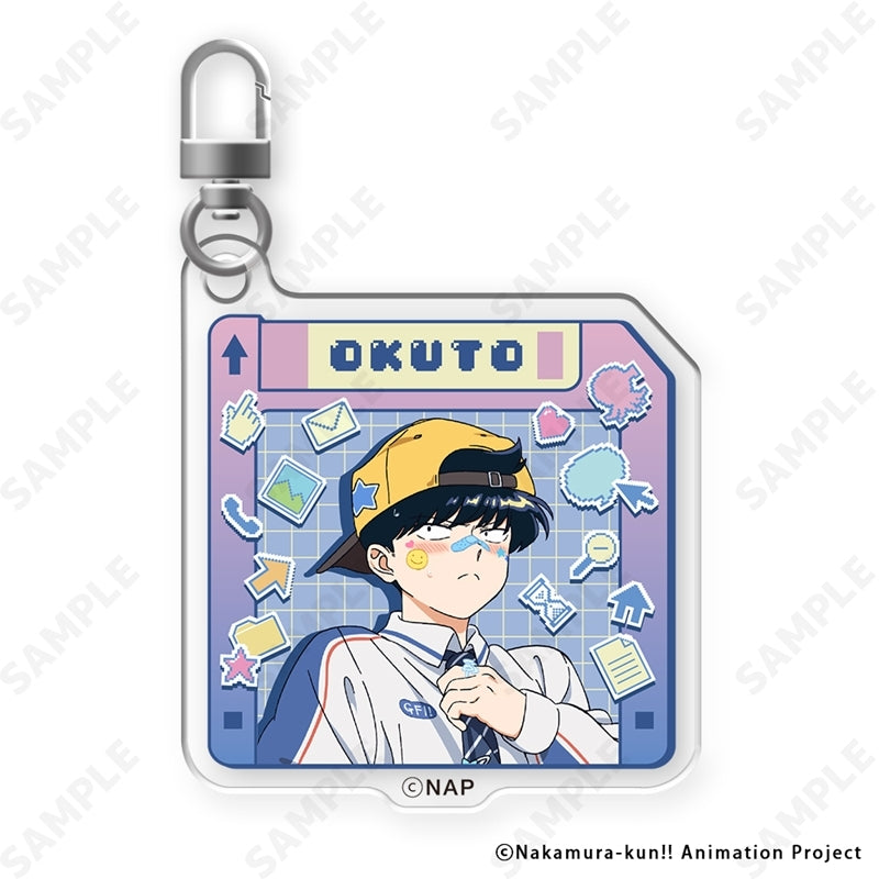 (Goods - Keychain) TV Anime Go for It, Nakamura! Acrylic Keychain 1. Okuto Nakamura [Y2K]