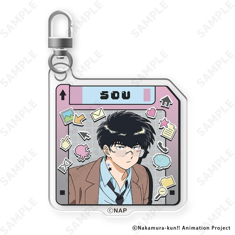 (Goods - Keychain) TV Anime Go for It, Nakamura! Acrylic Keychain 3. Sou Otogiri [Y2K]