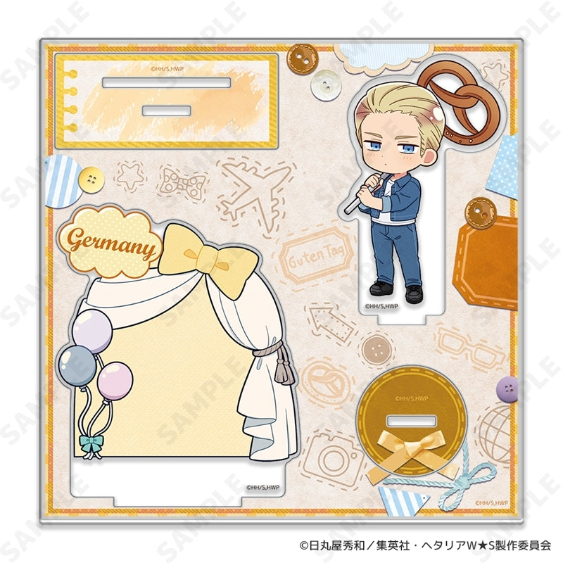 (Goods - Acrylic Stand) Hetalia World★Stars ~ Greetings with Denim Style. ~ Acrylic Stand 2. Germany