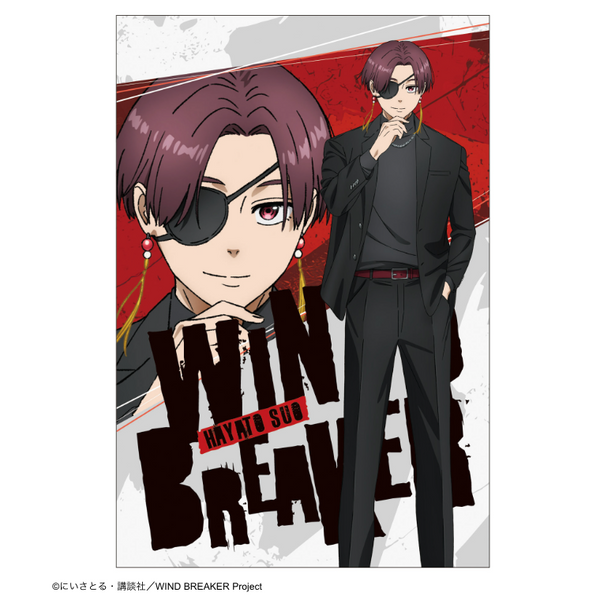 Goods - Postcard) WIND BREAKER Postcard (Suit ver.) Hayato Suo