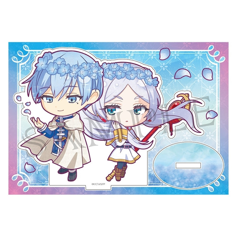 (Goods - Stand Pop) Frieren: Beyond Journey's End Vintage Series Chibi Acrylic Stand Blue Moon Weed