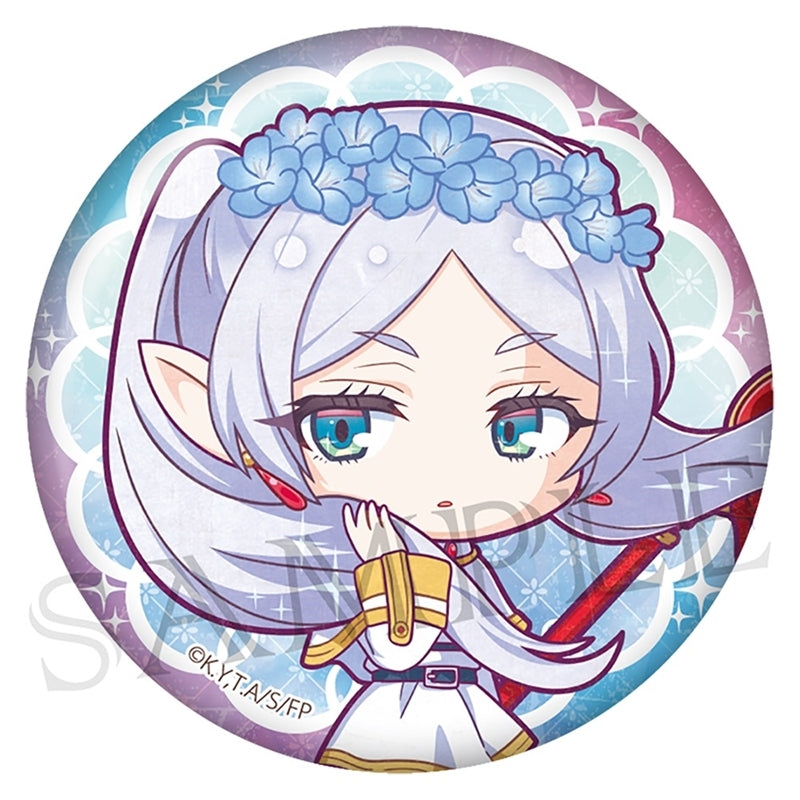 (1BOX=6)(Goods - Badge) Frieren: Beyond Journey's End Vintage Series Chibi Button Badge