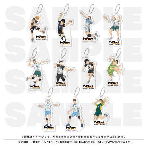(1BOX=11)(Goods - Keychain) Haikyu!! TOUCH THE DREAM Acrylic Keychain Collection A (11 Types Total)