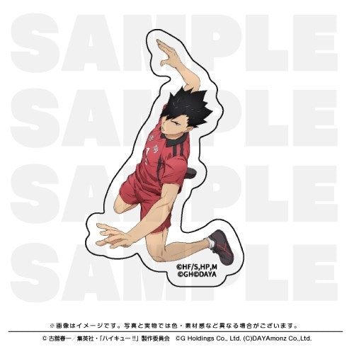 (Goods - Sticker) Haikyu!! TOUCH THE DREAM Die-cut Sticker Tetsuro Kuroo (Uniform)