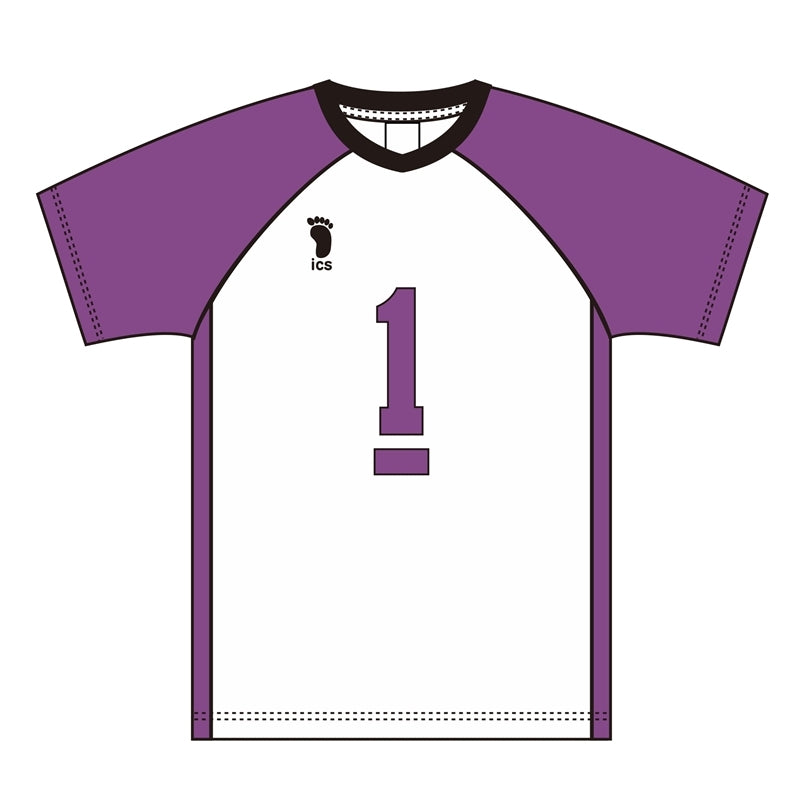 (Goods - Shirt) Haikyu!! Uniform Shiratorizawa Academy Wakatoshi Ushijima XL