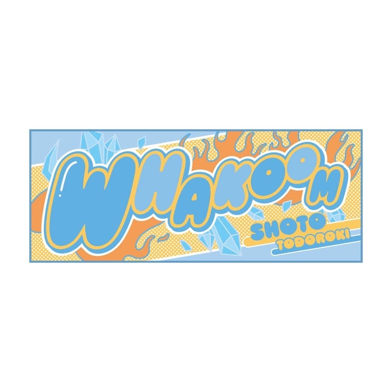 (Goods - Towel) My Hero Academia 10th Anniversary Sound Effects Face Towel Shoto Todoroki
