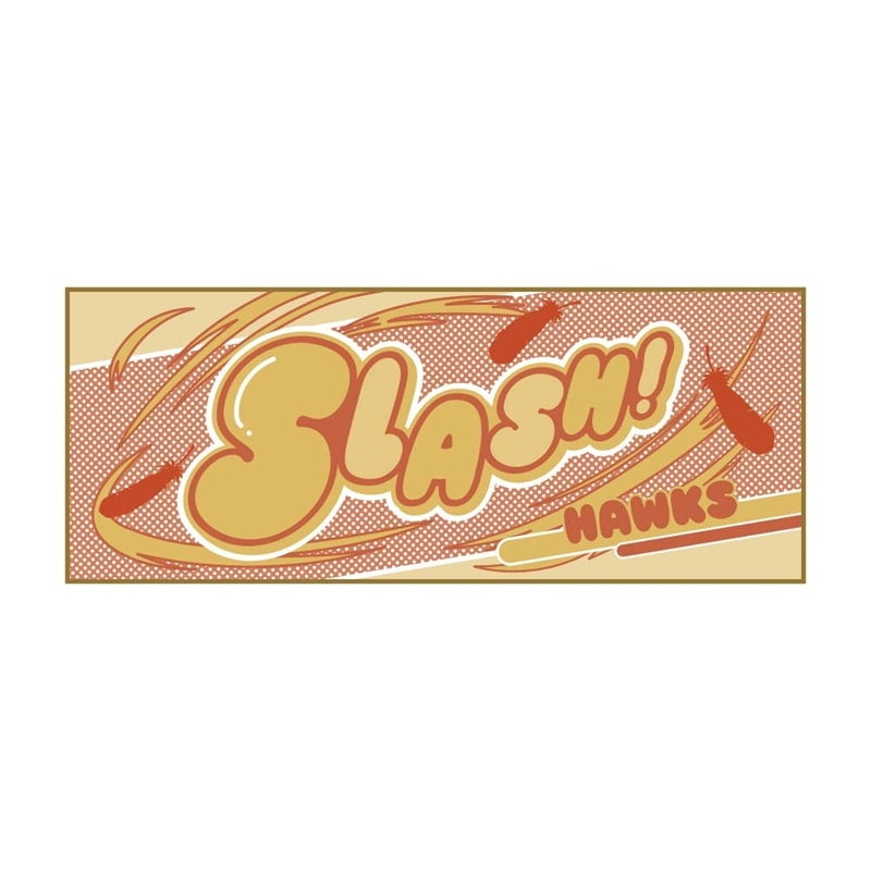 (Goods - Towel) My Hero Academia 10th Anniversary Sound Effects Face Towel Hawks