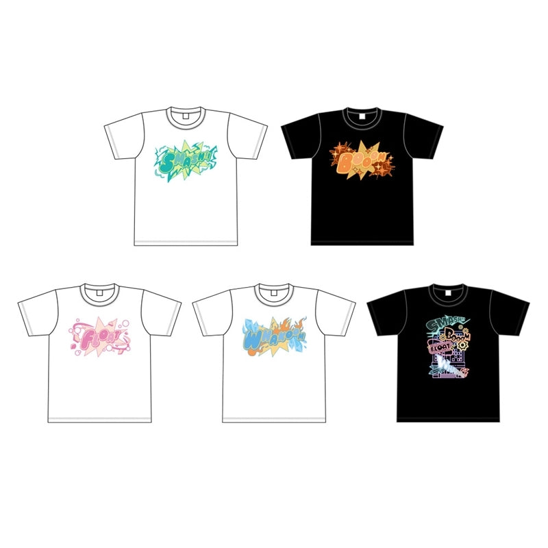 (Goods - Shirt) My Hero Academia 10th Anniversary Sound Effects T-shirt Katsuki Bakugo L Size