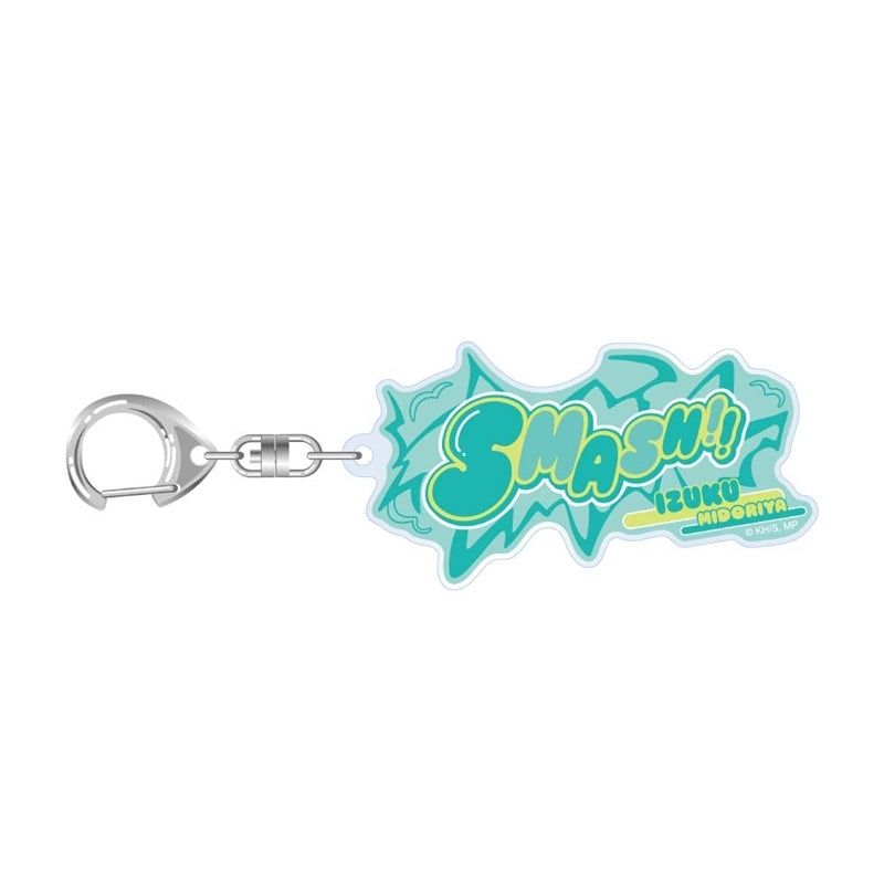 (Goods - Keychain) My Hero Academia 10th Anniversary Sound Effects Acrylic Keychain Izuku Midoriya