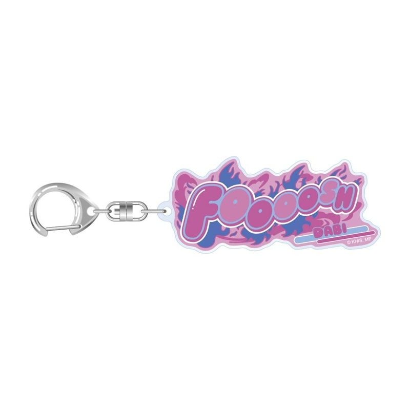(Goods - Keychain) My Hero Academia 10th Anniversary Sound Effects Acrylic Keychain Dabi