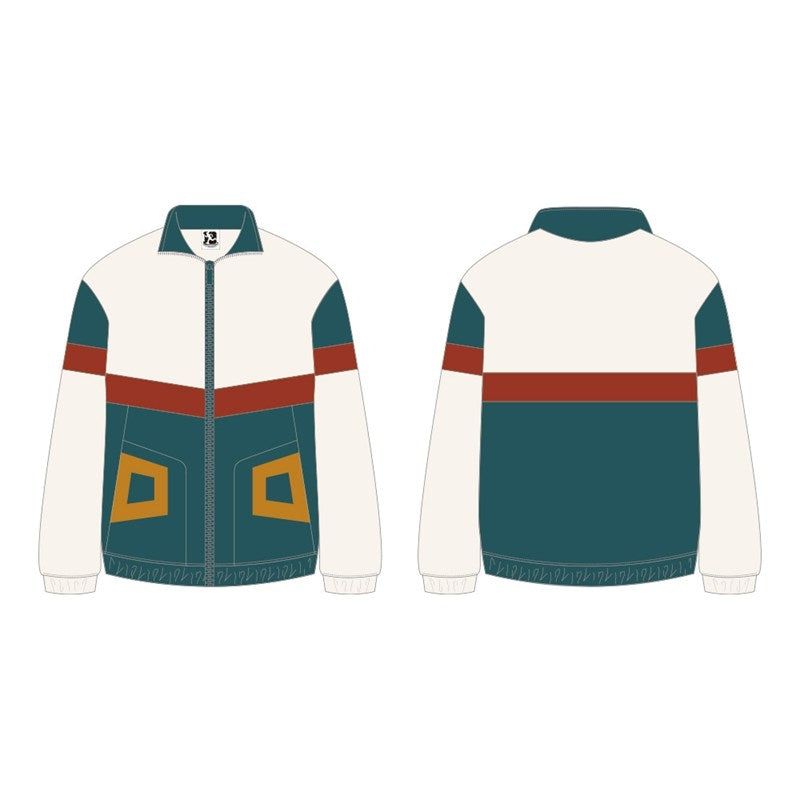 (Goods - Outerwear) My Hero Academia TV Anime 10th Anniversary Tracksuit Jacket Izuku Midoriya XL Size
