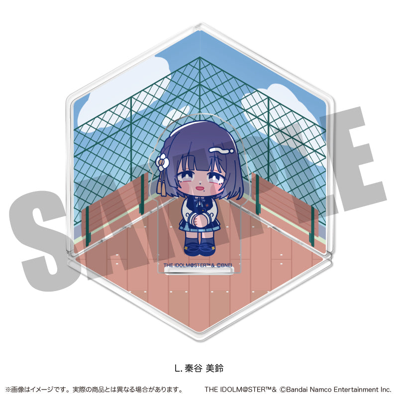 (Goods - Acrylic Stand) Gakuen iDOLM@STER Diorama Style Acrylic Stand L Misuzu Hataya