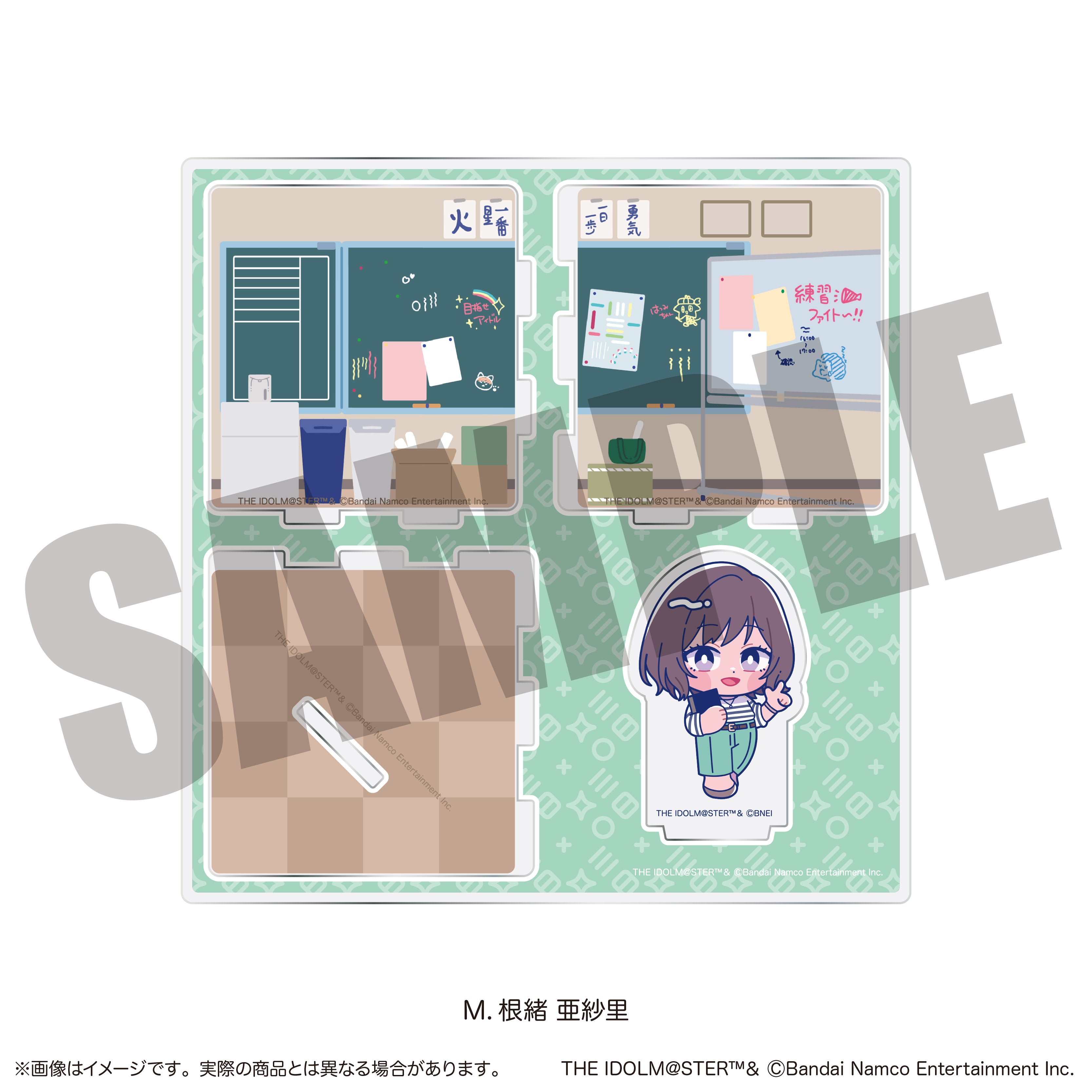 (Goods - Acrylic Stand) Gakuen iDOLM@STER Diorama Style Acrylic Stand M Asari Neo