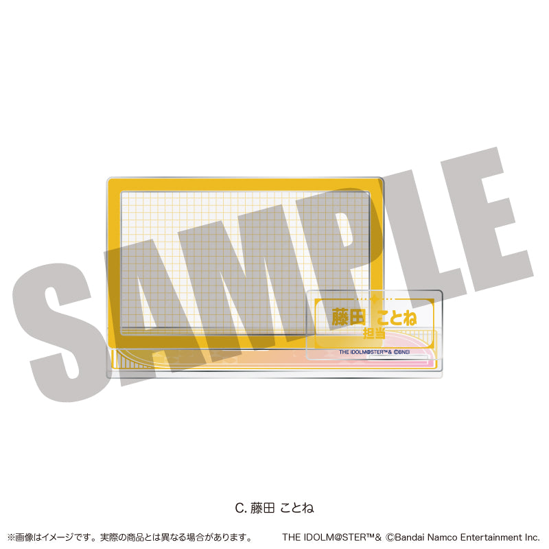 (Goods - Acrylic Stand) Gakuen iDOLM@STER My Business Card Stand C Kotone Fujita