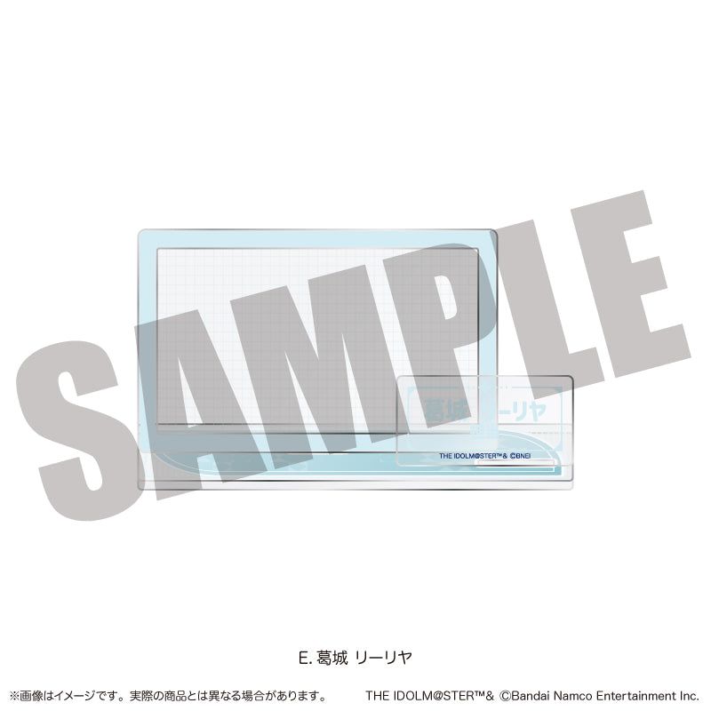 (Goods - Acrylic Stand) Gakuen iDOLM@STER My Business Card Stand E Lilja Katsuragi