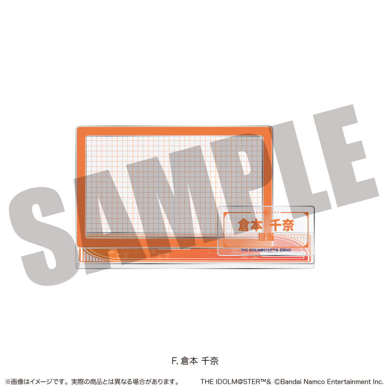 (Goods - Acrylic Stand) Gakuen iDOLM@STER My Business Card Stand F China Kuramoto