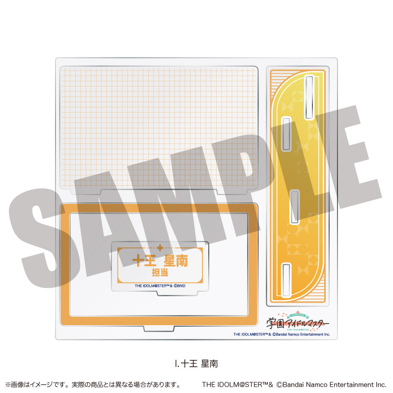 (Goods - Acrylic Stand) Gakuen iDOLM@STER My Business Card Stand I Sena Juo