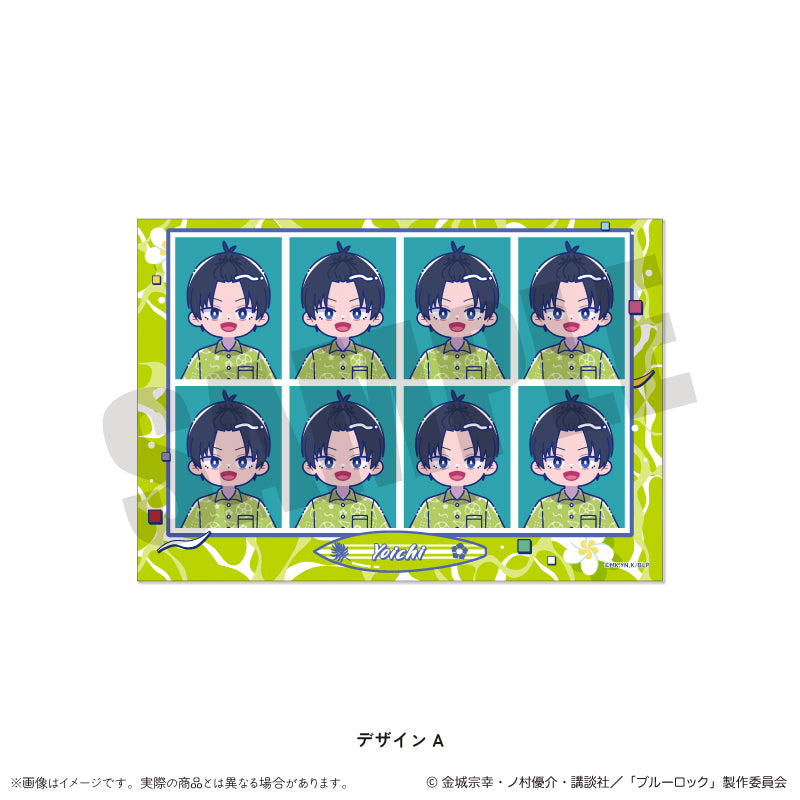 (Goods - Sticker) Blue Lock ID Card Photo Style Sticker Nyu~toro Vol.2 A Yoichi Isagi