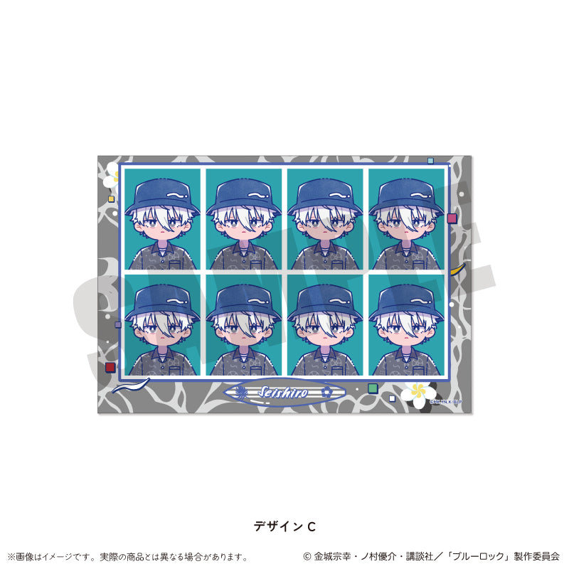 (Goods - Sticker) Blue Lock ID Card Photo Style Sticker Nyu~toro Vol.2 C Seishiro Nagi