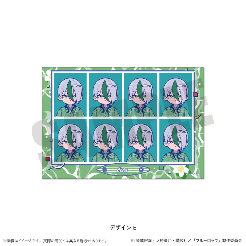 (Goods - Sticker) Blue Lock ID Card Photo Style Sticker Nyu~toro Vol.2 E Eita Otoya