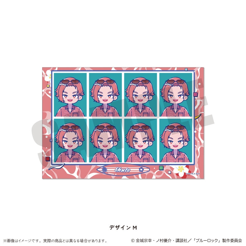 (Goods - Sticker) Blue Lock ID Card Photo Style Sticker Nyu~toro Vol.2 M Shuto Sendo