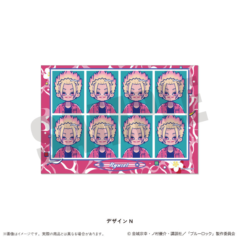(Goods - Sticker) Blue Lock ID Card Photo Style Sticker Nyu~toro Vol.2 N Ryusei Shido