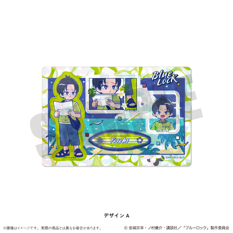 (Goods - Sticker) Blue Lock Holographic Sticker Sheet Nyu~toro Vol.2 A Yoichi Isagi