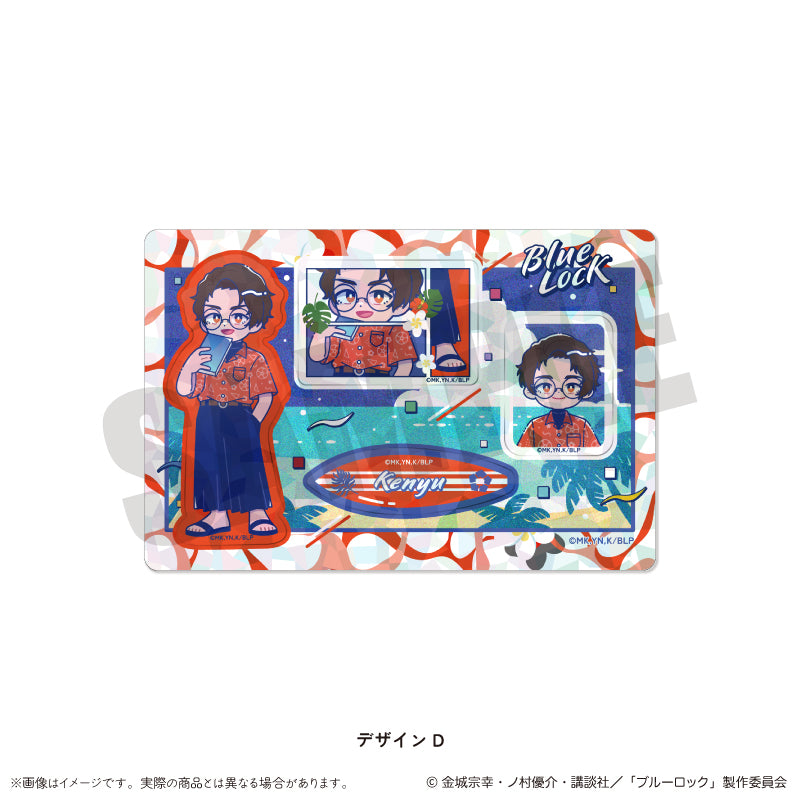 (Goods - Sticker) Blue Lock Holographic Sticker Sheet Nyu~toro Vol.2 D Kenyu Yukimiya